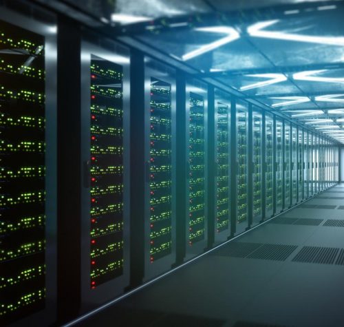 data center aisle stock art getty